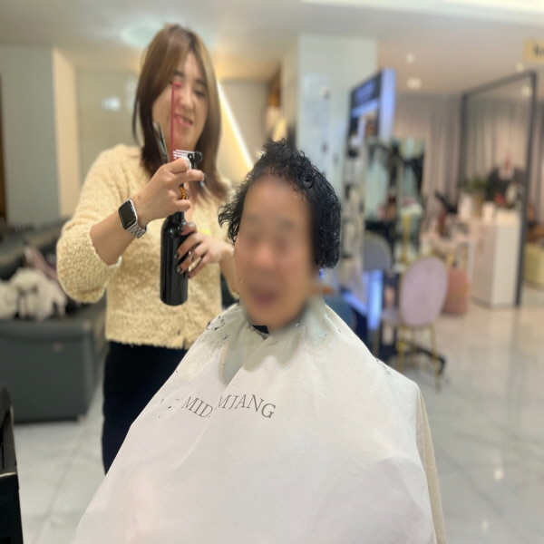 2024년 12월 강북노인복지관 취약계층 대상 이미용서비스 활동